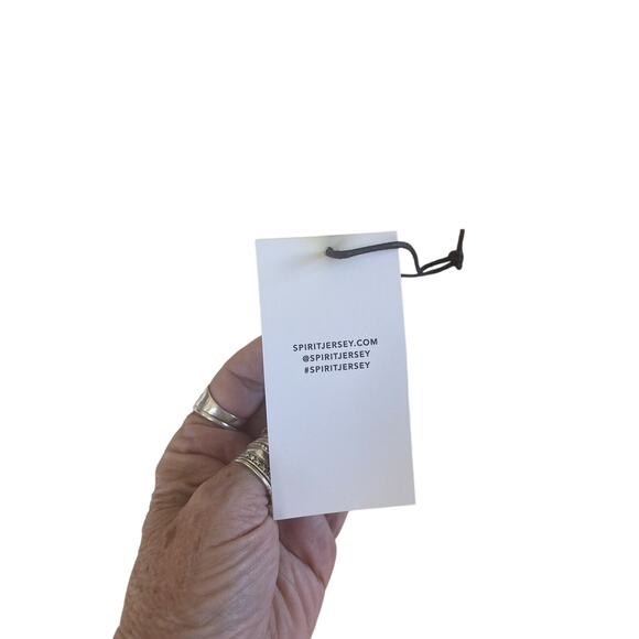 Spirit Jersey Long Sleeve Tie Dye Sweatshirt LARGE (Runs Large) Pink Yellow - Picture 7 of 8